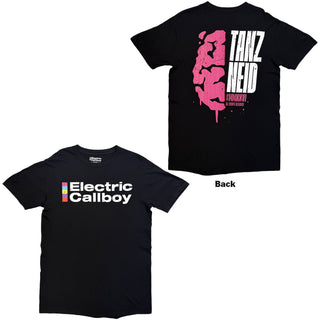 Electric Callboy T-Shirt: Tanzneid All Rights Reserved (Black) (Back Print)