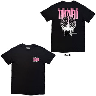 Electric Callboy T-Shirt: Tanzneid Melting Brain F&B (Black) (Back Print)