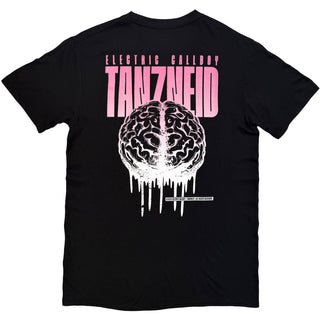 Electric Callboy T-Shirt: Tanzneid Melting Brain F&B (Black) (Back Print)