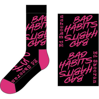 Ed Sheeran Ankle Socks: Bad Habits