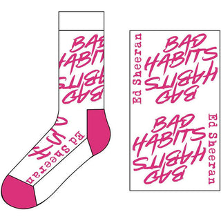 Ed Sheeran Ankle Socks: Bad Habits