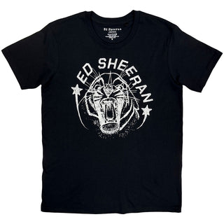 Ed Sheeran T-Shirt: Tiger (Black)