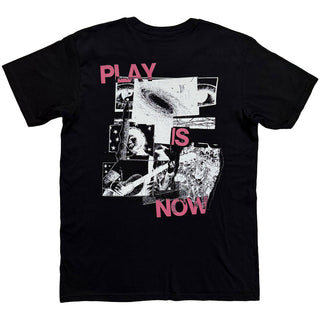 Ed Sheeran T-Shirt: Play is Now (Black) (Back Print)