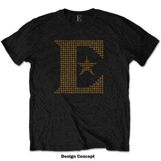 Elton John Embellished T-Shirt: E Logo