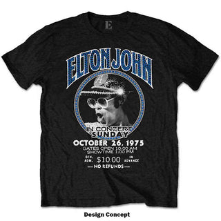 Elton John Embellished T-Shirt: In Concert
