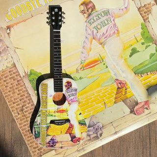 Elton John Mini Guitar: Goodbye Yellow Brick Road