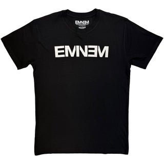 Eminem T-Shirt: Logo Mono (Black)