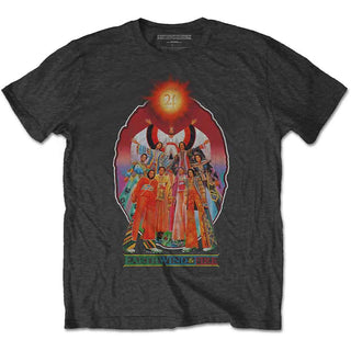 Earth Wind & Fire Unisex T-Shirt: Let's Groove (Black) (Back Print)
