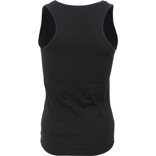 Spiral Ladies Vest T-Shirt: Familiar Magic (Black)