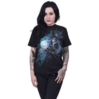 Spiral T-Shirt: Mystic Moon (Black)