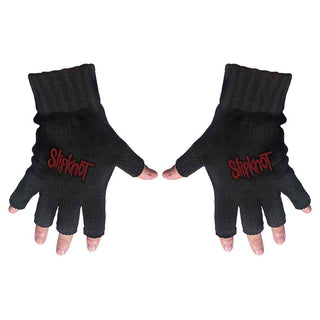 Slipknot Unisex Fingerless Gloves: Logo