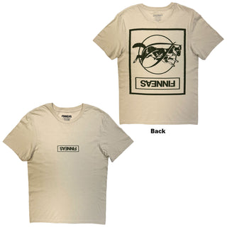Finneas T-Shirt: Dog F&B (Sand) (Back Print)