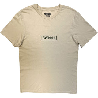 Finneas T-Shirt: Dog F&B (Sand) (Back Print)