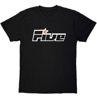 Five T-Shirt: Logo Mono (Black)