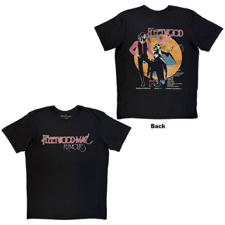Fleetwood Mac Premium Carbon T-Shirt: Rumours (Black) (Back Print)