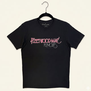 Fleetwood Mac Premium Carbon T-Shirt: Rumours (Black) (Back Print)