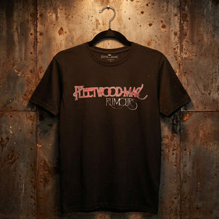 Fleetwood Mac Premium Carbon T-Shirt: Rumours (Black) (Back Print)
