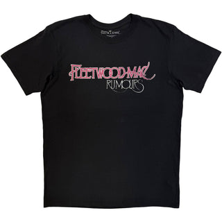 Fleetwood Mac Premium Carbon T-Shirt: Rumours (Black) (Back Print)