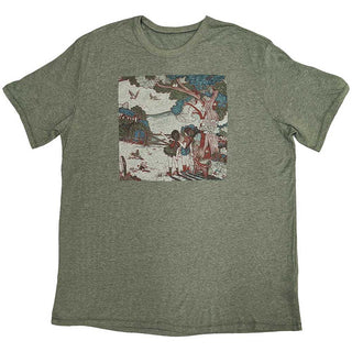 Fleetwood Mac Unisex T-Shirt: Kiln House Album Art (Back Print & Ex-Tour)