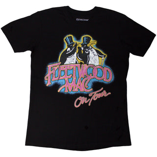 Fleetwood Mac T-Shirt: On Tour (Black) (Back Print)