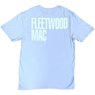 Fleetwood Mac T-Shirt: London (Light Blue) (Back Print)