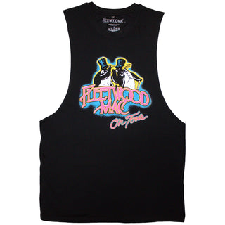 Fleetwood Mac Unisex Vest T-Shirt: On Tour (Black)