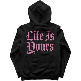 Foals Pullover Hoodie: Life Is Yours Text