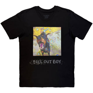 Fall Out Boy T-Shirt: Dog Painting (Black)