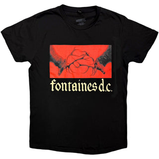Fontaines D.C. T-Shirt: Clashing Stags (Black)