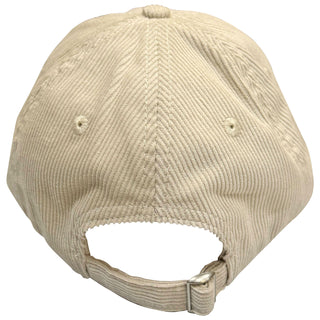 Foo Fighters Baseball Cap: TCATS Logo Ribbon Corduroy (Natural)