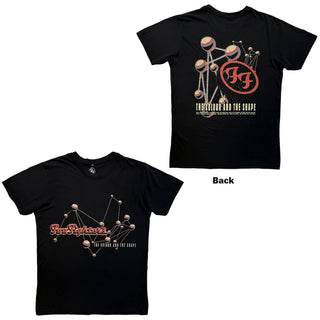 Foo Fighters Carbon T-Shirt: The Colour & The Shape (Black) (Back Print)