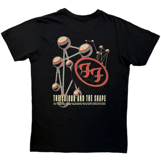 Foo Fighters Carbon T-Shirt: The Colour & The Shape (Black) (Back Print)