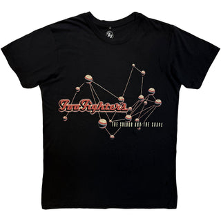 Foo Fighters Carbon T-Shirt: The Colour & The Shape (Black) (Back Print)