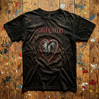 Foo Fighters Carbon T-Shirt: One By One (Black) (Back Print)
