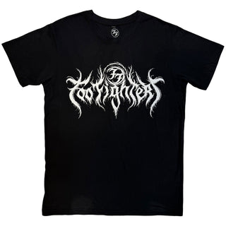 Foo Fighters Carbon T-Shirt: Metal Logo (Black)