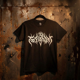 Foo Fighters Carbon T-Shirt: Metal Logo (Black)