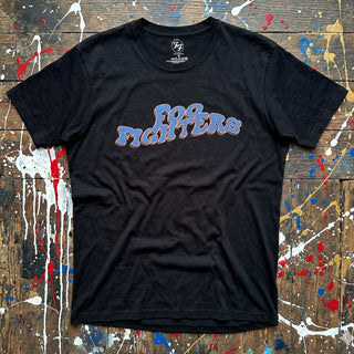 Foo Fighters Premium Carbon T-Shirt: Space Butterflies (Black) (Back Print)