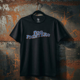 Foo Fighters Premium Carbon T-Shirt: Space Butterflies (Black) (Back Print)