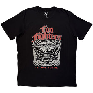 Foo Fighters Premium Carbon T-Shirt: In Your Honour (Black) (Back Print)