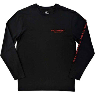 Foo Fighters Unisex Long Sleeve T-Shirt: Wasting Light (Black) (Back & Sleeve Print)