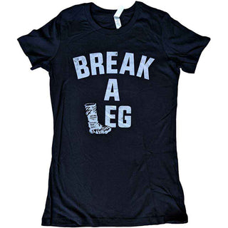 Foo Fighters Ladies Slim Fit T-Shirt: Break A Leg