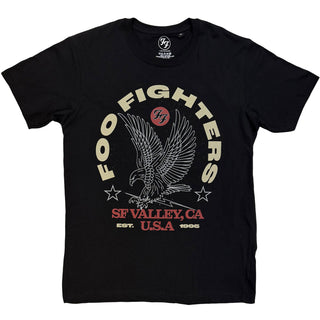 Foo Fighters T-Shirt: Eagle USA (Black)