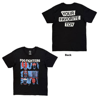 Foo Fighters T-Shirt: Your Favourite Toy (Black) (Back Print)