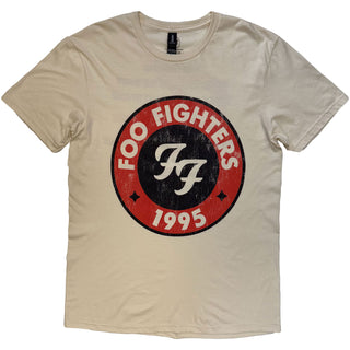 Foo Fighters T-Shirt: 1995-2025 Albums (Natural) (Back Print)