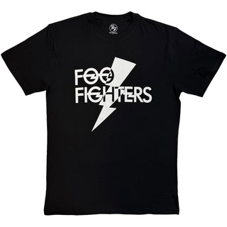 Foo Fighters T-Shirt: Flash Logo Mono (Black)