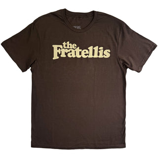 The Fratellis T-Shirt: Classic Logo (Brown)
