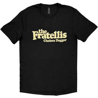 The Fratellis T-Shirt: Chelsea Dagger Logo (Black)