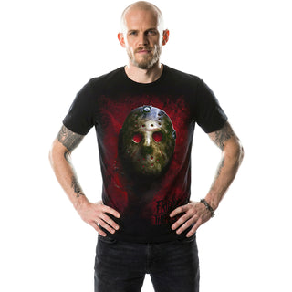 Friday the 13th T-Shirt: Blood Mask (Black)