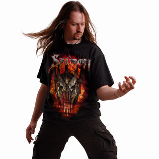 Lord Of The Rings T-Shirt: Sauron Metal (Black)