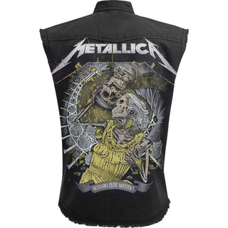 Metallica Worker Shirt: Nothing Else Matters (Black) (Back Print)